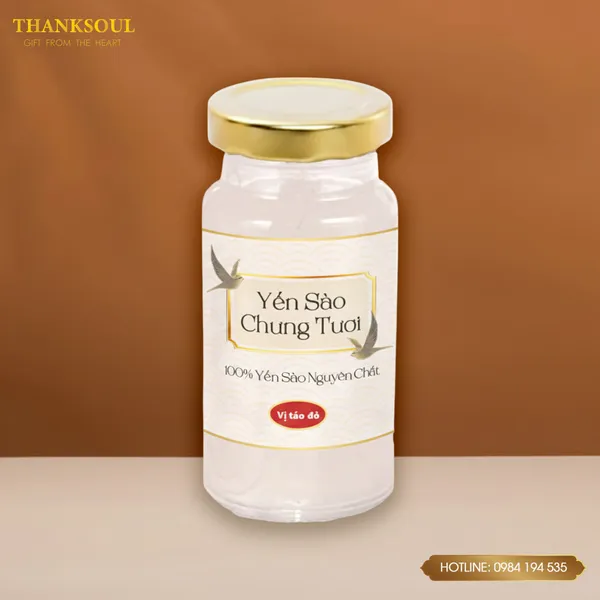 YẾN HŨ CHƯNG SẲN VỊ TÁO ĐỎ