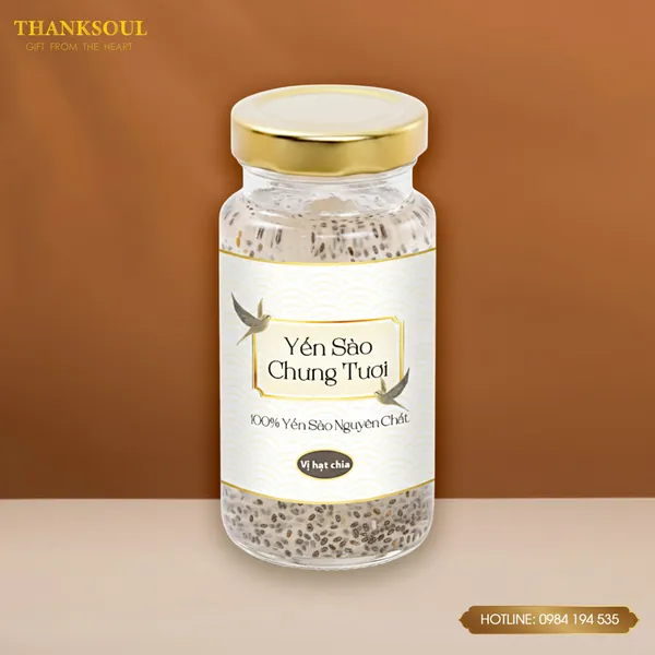 YẾN HŨ CHƯNG SẲN VỊ HẠT CHIA