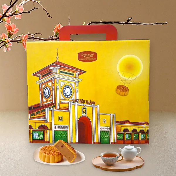 HỘP BẾN THÀNH 2 - 6 BÁNH 185GR  