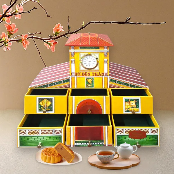 HỘP BẾN THÀNH 2 - 6 BÁNH 185GR  