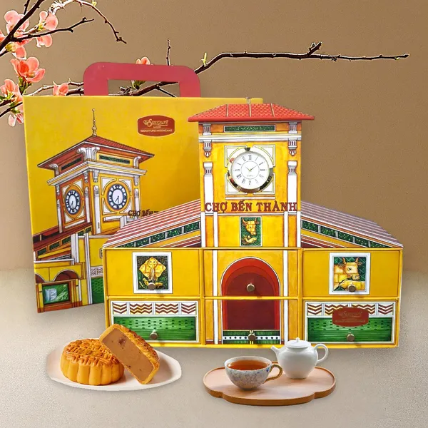 HỘP BẾN THÀNH 2 - 6 BÁNH 185GR  