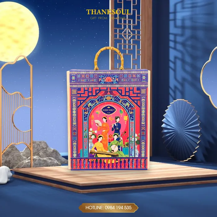 BỘ HỘP XUÂN CUNG ĐÌNH 2