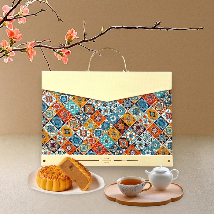 HỘP SẮC MÀU 2 - 6 BÁNH 185GR 