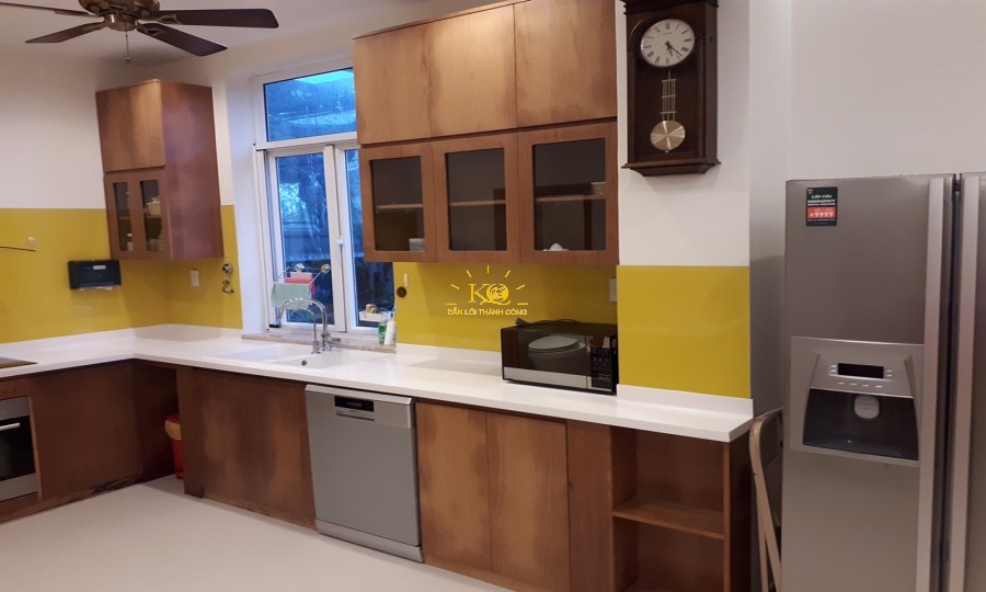 khu vực bếp nấu Villa park