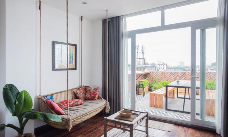 Bancon nơi thư giãn lý tưởng vào mỗi sáng sớm hay chiều tối Bancon nơi thư giãn lý tưởng vào mỗi sáng sớm hay chiều tối