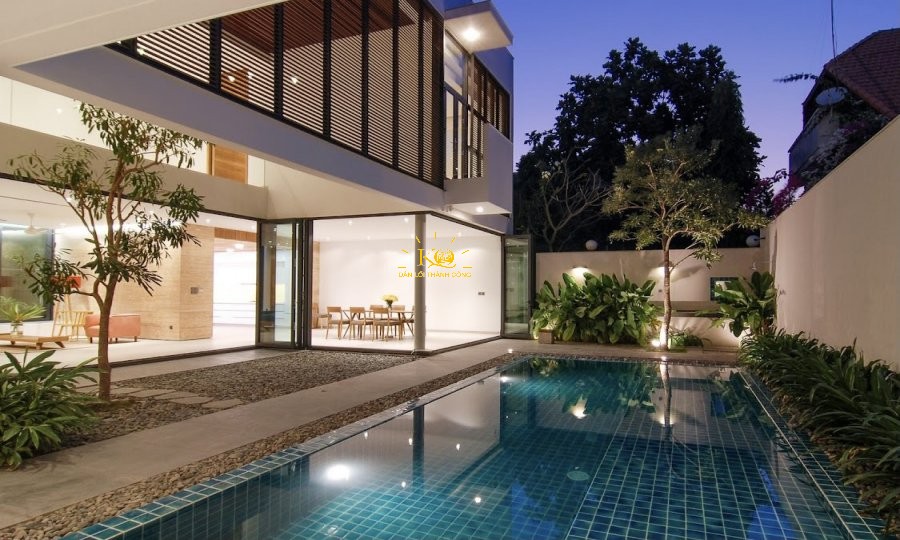 Hồ bơi riêng Biệt thự Eden Thảo Điền