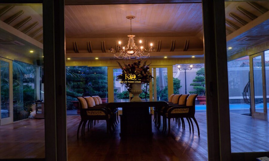 cho thuê biệt thự thảo điền khu vực đãi tiệc