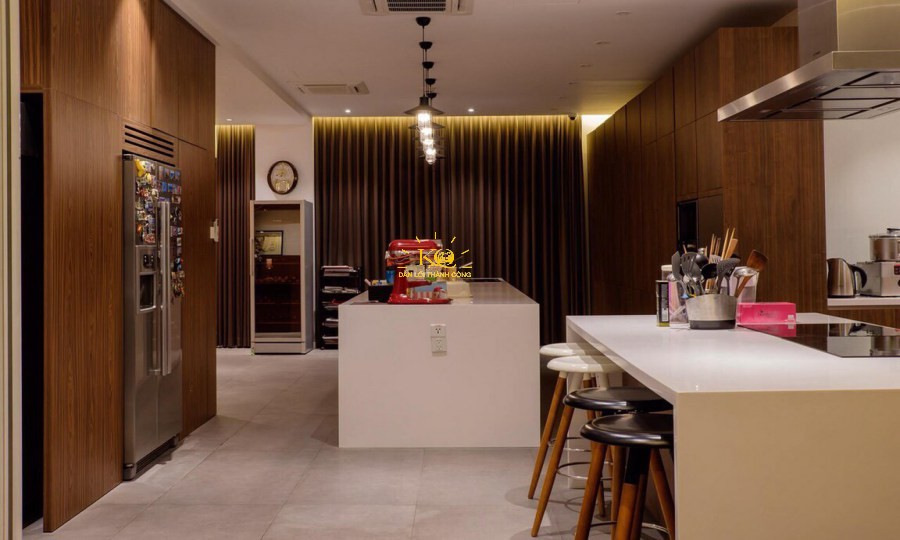 Khu vực bếp sang trọng