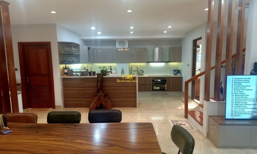 Bếp thiết kế mở