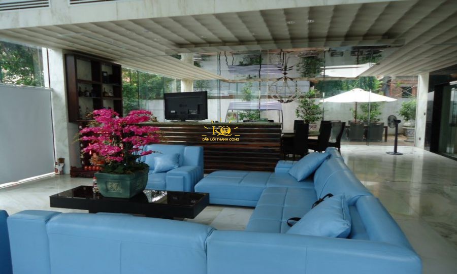 Cho thuê biệt thự thảo điền Khu vực phòng khách