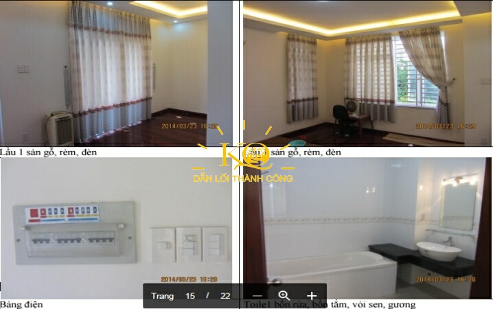 Không gian các phòng trong nhà Không gian các phòng trong nhà