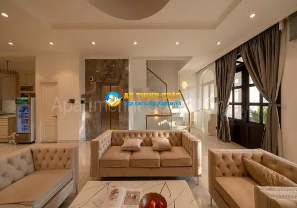 Cho Thuê Villa An Phú Mới Ra Lò Với Nội Thất Sang Trọng, Thiết Kế Đẳng Cấp