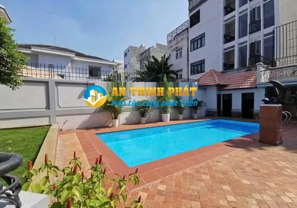 Cho thuê biệt Compound An Phú - Hồ Bơi Riêng, sân vườn, Giá rẻ