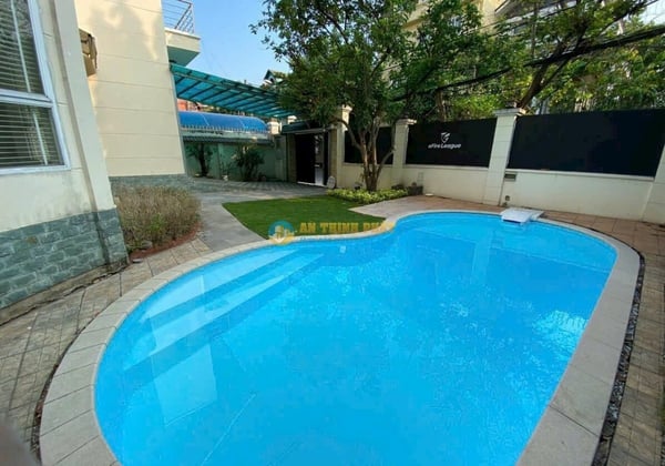 Cho thuê Villa 215 Nguyễn Văn Hưởng Gần Bis Hồ Bơi Riêng 6PN
