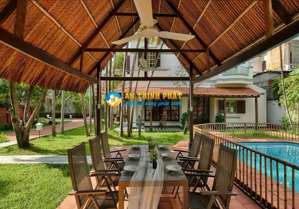 Cho Thuê Biệt Thự Hồ Bơi Và Sân Vườn Lớn Cạnh Rạch - Phường Thảo Điền