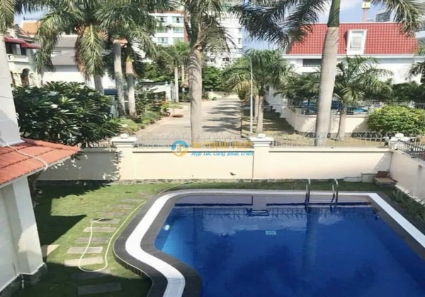 Cho Thuê Biệt Thự Sân Vườn Hồ Bơi 204 Nguyễn Văn Hưởng Thảo Điền 4PN