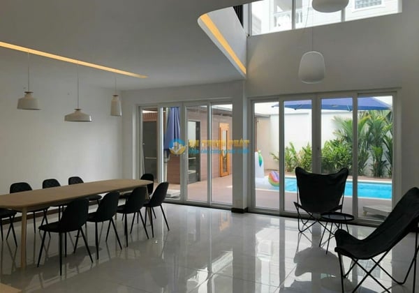 Cho Thuê Villa Compound 108 Nguyễn Văn Hưởng Thảo Điền 5PN Hồ Bơi