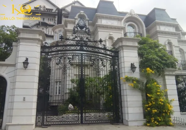BIỆT THỰ CHO THUÊ QUẬN 2 ĐƯỜNG ĐẶNG HỮU PHỔ, DT 35*34M, 1 HẦM 1 TRỆT 2 LẦU, 8 PHÒNG NGỦ