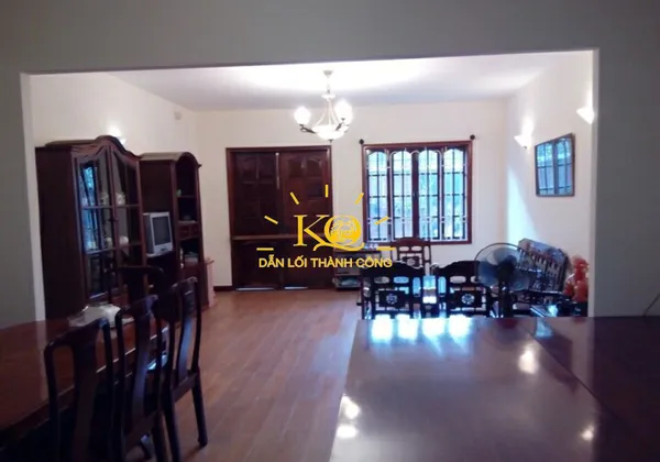 BIỆT THỰ CHO THUÊ QUẬN 2 ĐƯỜNG VÕ TRƯỜNG TOẢN, DT 10X16M, 1 TRỆT + 2 LẦU, 4PN