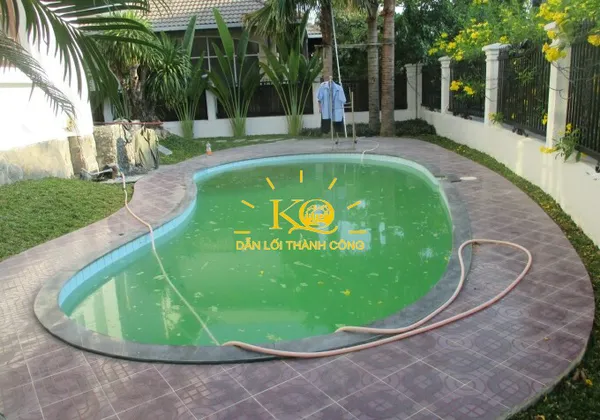 BIỆT THỰ CHO THUÊ QUẬN 2 PHƯỜNG THẢO ĐIỀN, DT 500M2, 1 TRỆT + 2 LẦU,