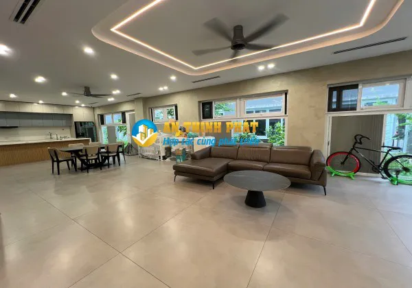 CHO THUÊ BIỆT THỰ BỜ SÔNG NỘI THẤT HIỆN ĐẠI