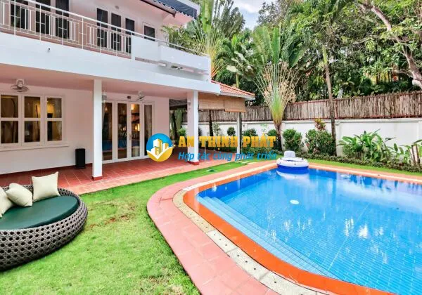 CHO THUÊ BIỆT THỰ COMPOUND ĐƯỜNG THẢO ĐIỀN AN NINH SÂN VƯỜN RỘNG