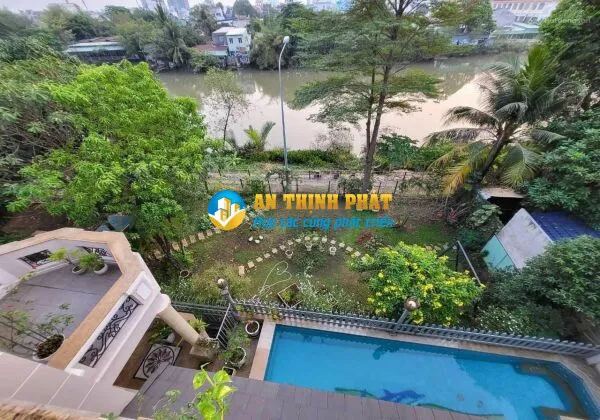CHO THUÊ BIỆT THỰ PHƯỜNG AN PHÚ HỒ BƠI SÂN VƯỜN TRỰC DIỆN SÔNG