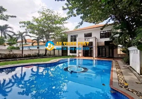 CHO THUÊ BIỆT THỰ PHƯỜNG AN PHÚ QUẬN 2 HỒ BƠI ĐẸP