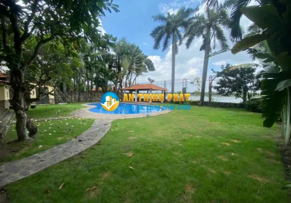 CHO THUÊ BIỆT THỰ SÔNG SÀI GÒN PHƯỜNG THẢO ĐIỀN SÂN VƯỜN RỘNG