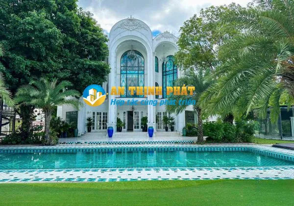 CHO THUÊ BIỆT THỰ THẢO ĐIỀN 1600M2 VIEW SÔNG NGUYỄN VĂN HƯỞNG