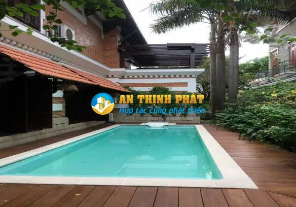 CHO THUÊ BIỆT THỰ THẢO ĐIỀN HỒ BƠI GẦN CÔNG VIÊN SÔNG SÀI GÒN