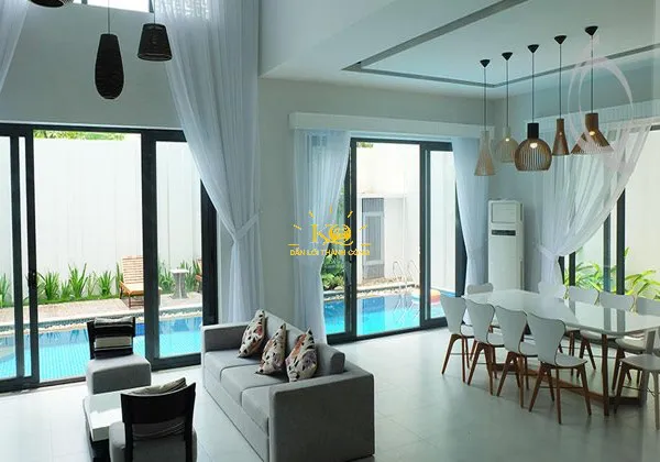 CHO THUÊ VILLA THẢO ĐIỀN QUẬN 2 NỘI THẤT ĐẸP,HỒ BƠI DT 320M2