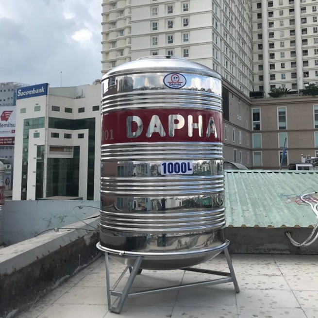 bồn nước inox dapha đứng bồn nước inox dapha đứng