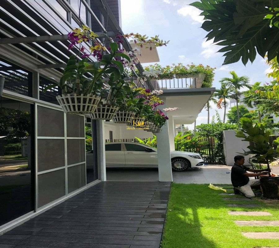 Sân vườn thoáng mát Không gian vườn thoáng mát