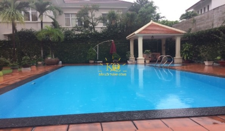 Khuôn viên villa cho thuê phường An Phú. Khuôn viên villa cho thuê phường An Phú.