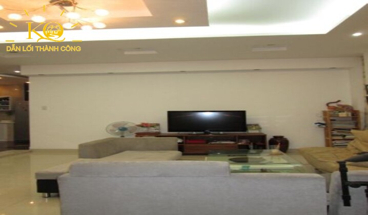 Một góc của phòng khách mặt trước nhà