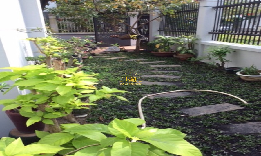 Sân vườn rộng nhiều cây xanh. Sân vườn rộng nhiều cây xanh.