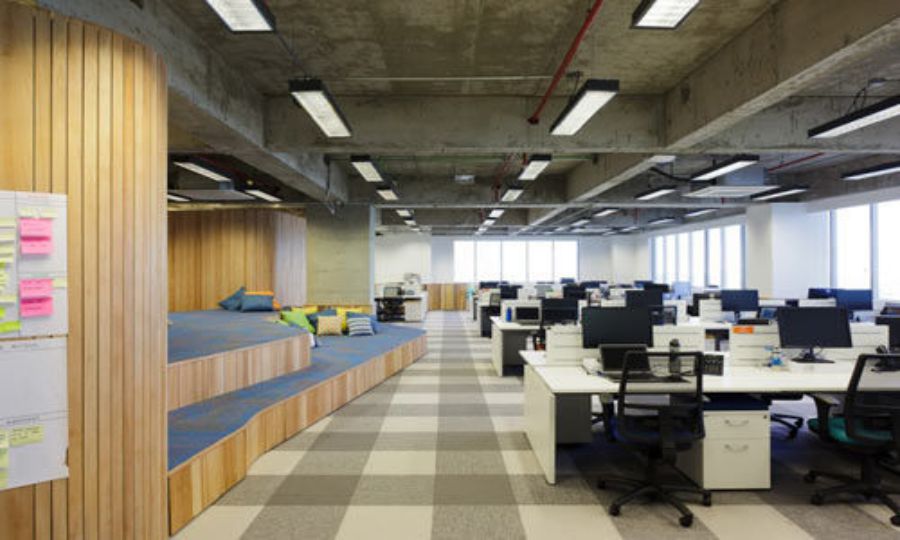 Bố cục phong thủy văn phòng mệnh Thổ cần rộng rãi Công ty tấn tài tấn lộc với văn phòng chuẩn Ngũ hành 1