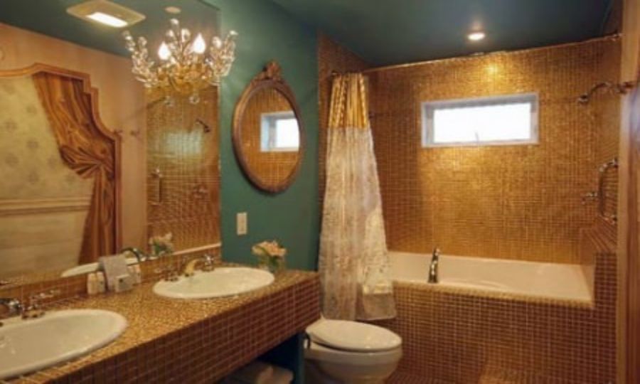 Nhà vệ sinh tuyệt đối không được xây giữa nhà. phong thủy nhà vệ sinh