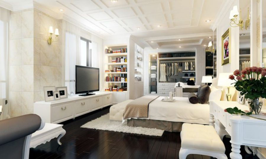 Phòng ngủ với đầy đủ tiện nghi. Phòng ngủ với đầy đủ tiện nghi.