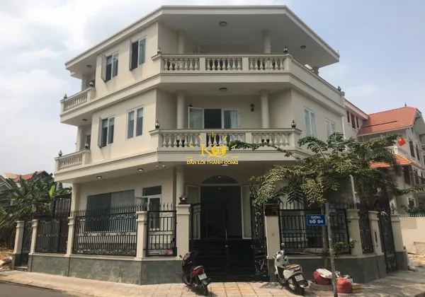 CHO THUÊ BIỆT THỰ AN PHÚ QUẬN 2 THIẾT KẾ VĂN PHÒNG  DT 576M2