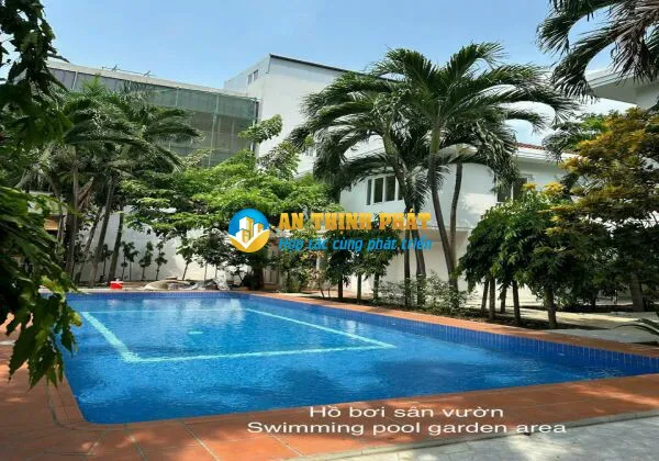CHO THUÊ BIỆT THỰ ĐƯỜNG NGUYỄN VĂN HƯỞNG CÓ HỒ BƠI GẦN BIS