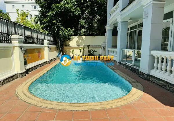 CHO THUÊ BIỆT THỰ THẢO ĐIỀN 204 NGUYỄN VĂN HƯỞNG 6 PHÒNG NGỦ