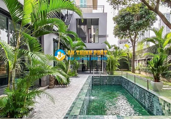CHO THUÊ BIỆT THỰ THẢO ĐIỀN 400M2 THIẾT KẾ KHÔNG GIAN MỞ