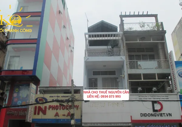 CHO THUÊ NHÀ QUẬN 1 ĐƯỜNG NGUYỄN BỈNH KHIÊM DT: 4*20M