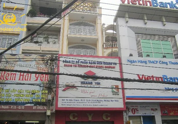 CHO THUÊ NHÀ QUẬN 3 ĐƯỜNG CÁCH MẠNG THÁNG 8 DT 4.8X18M