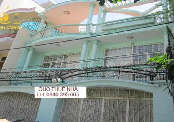 CHO THUÊ NHÀ QUẬN BÌNH THẠNH ĐƯỜNG D2 DT: 8M*18M