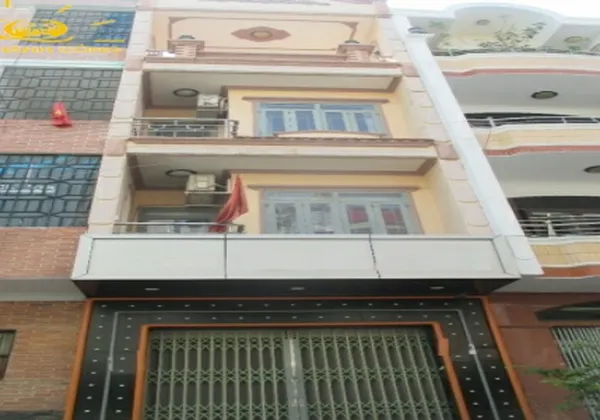 CHO THUÊ NHÀ QUẬN BÌNH THẠNH ĐƯỜNG NGUYỄN HỮU CẢNH 1 TRỆT - 3 LẦU, 6 PHÒNG NGỦ, 7WC