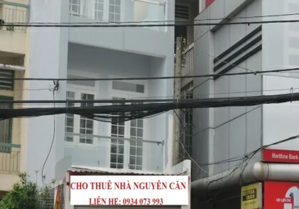 CHO THUÊ NHÀ QUẬN PHÚ NHUẬN ĐƯỜNG HOÀNG VĂN THỤ, DT 3,6X18M