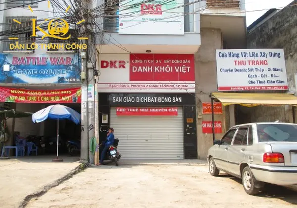 CHO THUÊ NHÀ QUẬN TÂN BÌNH ĐƯỜNG BẠCH ĐẰNG, DTSD 400M2, GIÁ 30TR/THÁNG